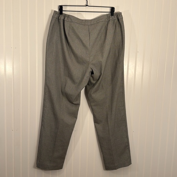 Talbots Women’s Heritage Houndstooth Dress Pants Size 16w 29 Inch Inseam - Picture 6 of 13